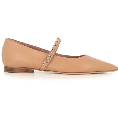 Leder Ballerina Flats - Malone Souliers - Modalova