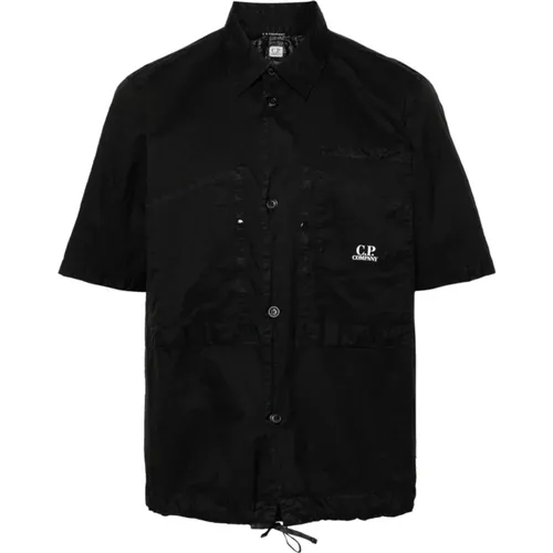 Nylon Microweave Shirt , male, Sizes: M, L - C.P. Company - Modalova