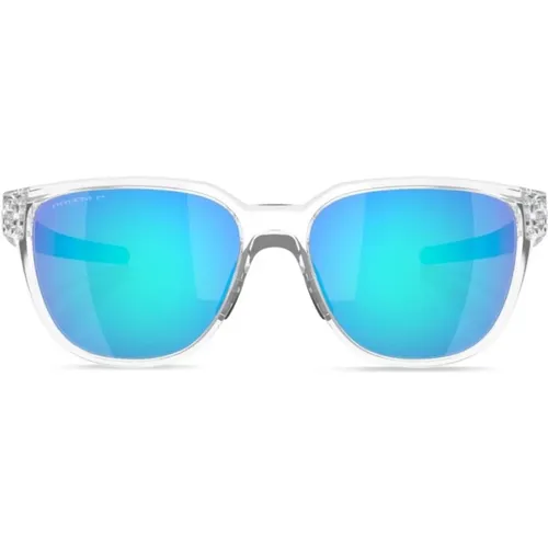 Blue Square Frame Mirrored Sunglasses , unisex, Sizes: ONE SIZE - Oakley - Modalova