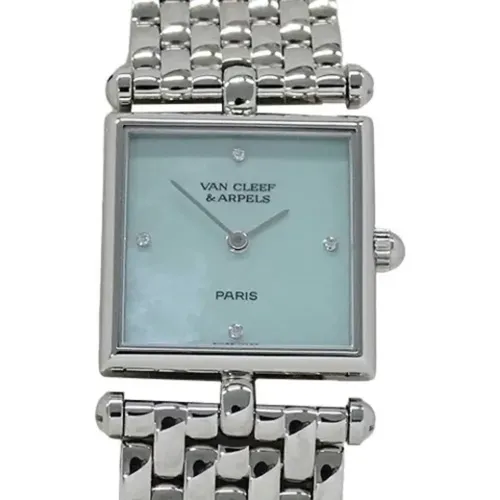 Pre-owned Stainless Steel watches , female, Sizes: ONE SIZE - Van Cleef & Arpels Pre-owned - Modalova