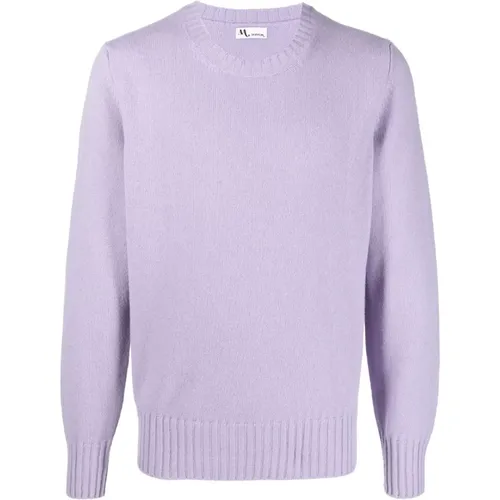 Doppia A Sweaters Lilac , male, Sizes: M - Doppiaa - Modalova