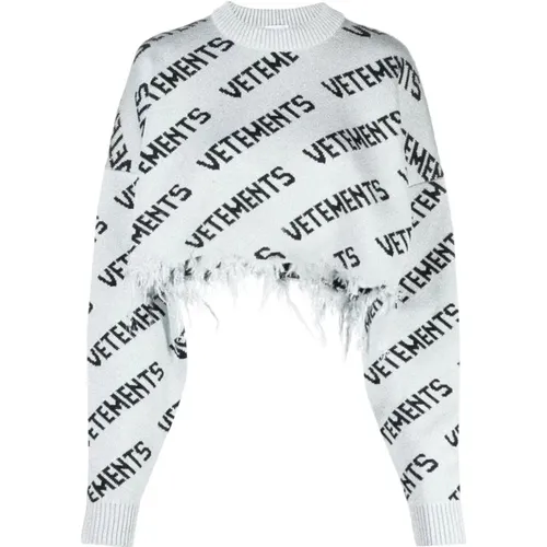 Round-neck Knitwear Vetements - Vetements - Modalova