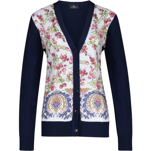 Patterned Jacket , female, Sizes: 3XS - ETRO - Modalova