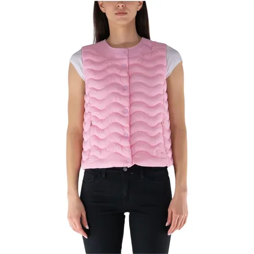Chanel Collar Sagitta Vest , female, Sizes: S, M - Ciesse Piumini - Modalova