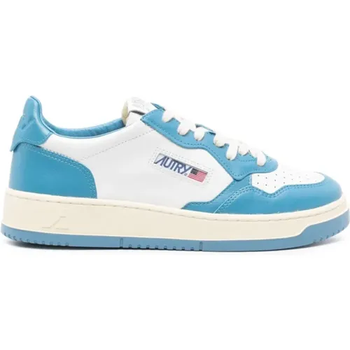 Clear Blue Sneakers , male, Sizes: 6 UK, 9 UK, 8 UK, 11 UK - Autry - Modalova