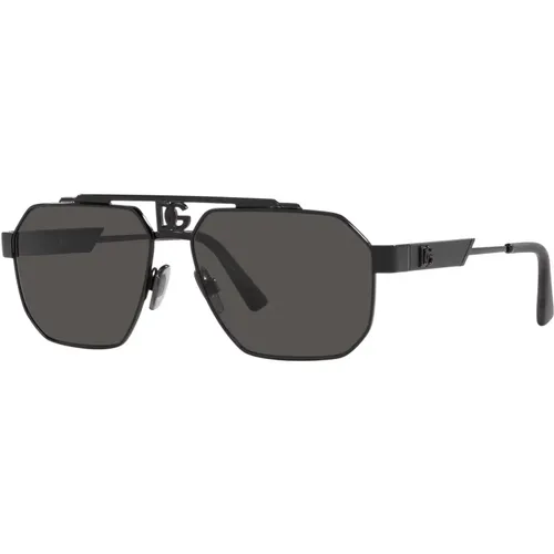 Sunglasses,Silber/Silber Sonnenbrille DG 2294 - Dolce & Gabbana - Modalova