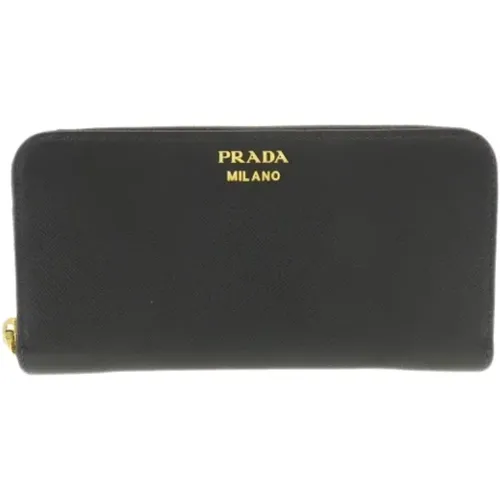 Pre-owned Leather wallets , female, Sizes: ONE SIZE - Prada Vintage - Modalova