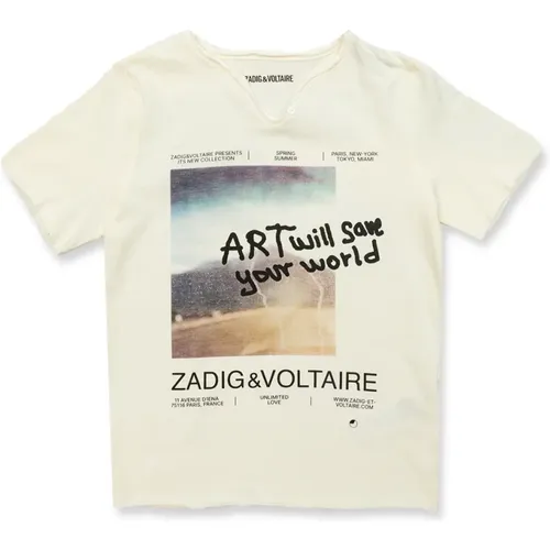 Bedrucktes T-Shirt Zadig & Voltaire - Zadig & Voltaire - Modalova