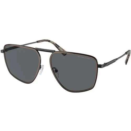 Stylish Sunglasses with Dark Grey Lenses , unisex, Sizes: 58 MM - Michael Kors - Modalova