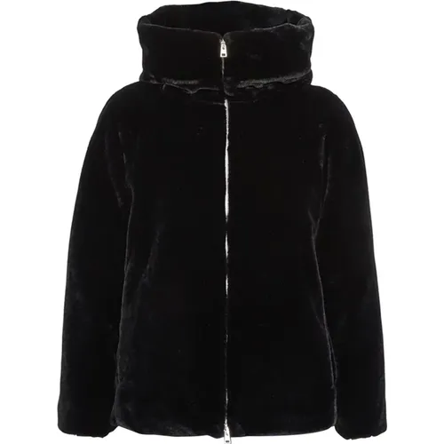 Kunstpelz Shearling Jacke für Frauen - Herno - Modalova