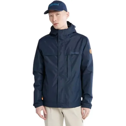 Herren Polyesterjacke , Herren, Größe: L - Timberland - Modalova