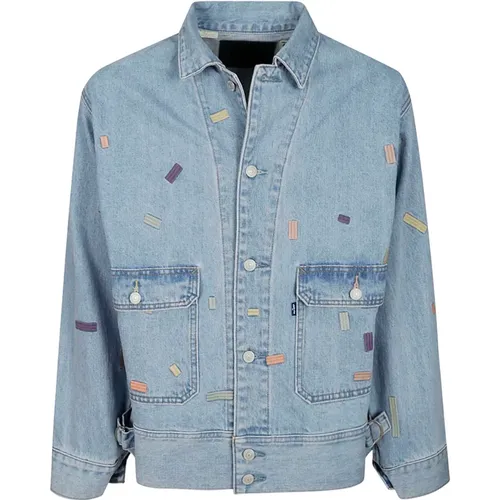 Levi's, Denim Jackets , Herren, Größe: M - Levis - Modalova