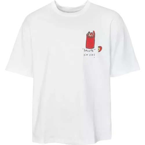 T-Shirt mit Grafik-Print - Samsøe Samsøe - Modalova