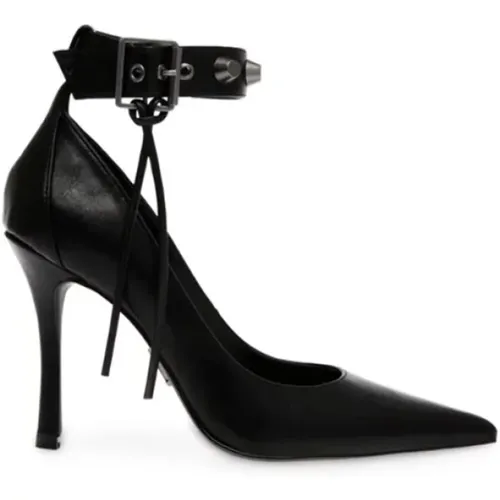 Schwarze flache Schuhe für Frauen , Damen, Größe: 39 EU - Steve Madden - Modalova