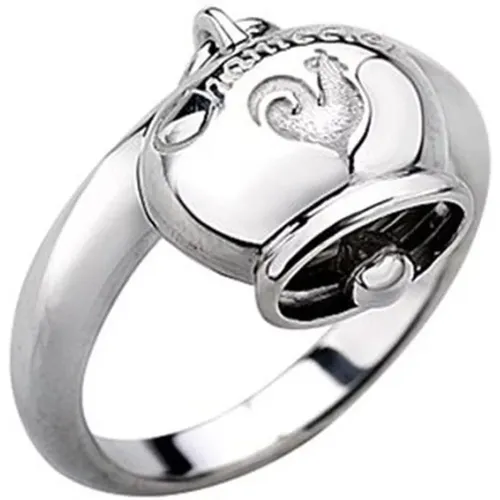 Silver Bell Ring - Women`s Style , female, Sizes: 51 MM, 60 MM, 53 MM, 61 MM, 50 MM, 54 MM, 59 MM - Chantecler - Modalova