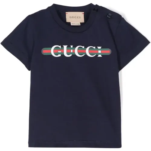 B Ss T-Shirt in lebendiger Farbe - Gucci - Modalova