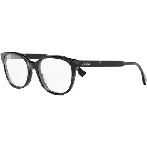 Stylish Glasses - Fe50059I-052 , unisex, Sizes: 53 MM - Fendi - Modalova