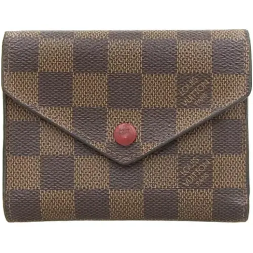 Pre-owned Canvas wallets , female, Sizes: ONE SIZE - Louis Vuitton Vintage - Modalova