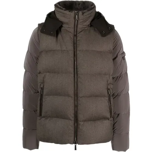 Casciano Puffer Jacket , male, Sizes: L, 2XL, XL, M - Moorer - Modalova