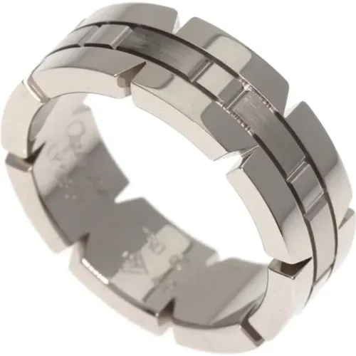 Pre-owned White Gold rings , female, Sizes: ONE SIZE - Cartier Vintage - Modalova