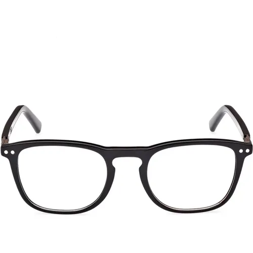 Polarized Round Sunglasses with Clip-On , male, Sizes: 51 MM - Timberland - Modalova