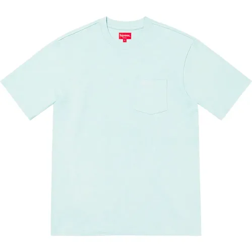Limitierte Auflage Taschen-T-Shirt Hellblau , Herren, Größe: L - Supreme - Modalova