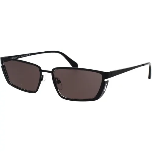 Sunglasses , unisex, Sizes: 56 MM - Off White - Modalova