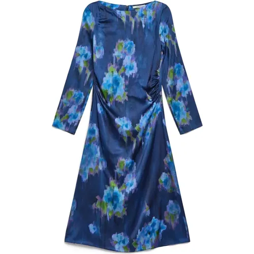 Silky Bouquet Dress , female, Sizes: XL, M, L - Maliparmi - Modalova