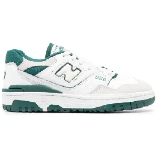 Leather Sneakers Insert Design , male, Sizes: 12 1/2 UK - New Balance - Modalova