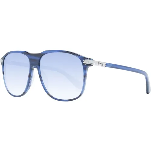 Blaue Aviator Sonnenbrille Verspiegelt Verlauf - BMW - Modalova