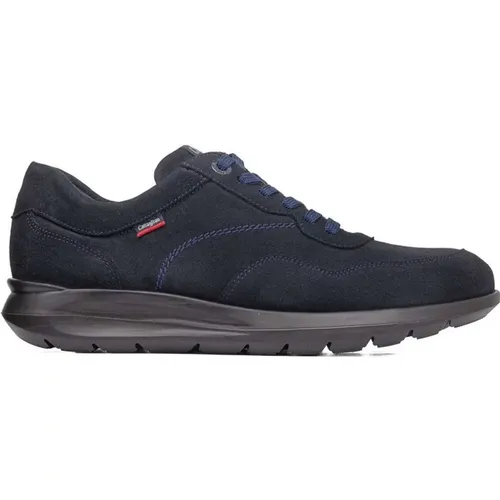 Blaue Wildleder-Sneaker mit Memory-Sohle - Callaghan - Modalova