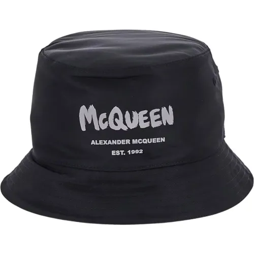 Urban Graffiti Logo Bucket Hat , Herren, Größe: M - alexander mcqueen - Modalova
