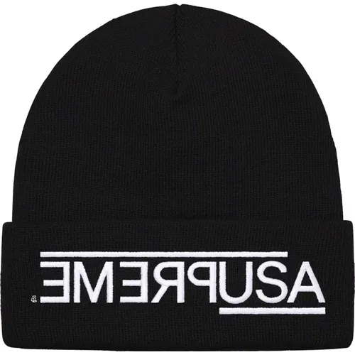 Limitierte Auflage Schwarze Beanie - Supreme - Modalova