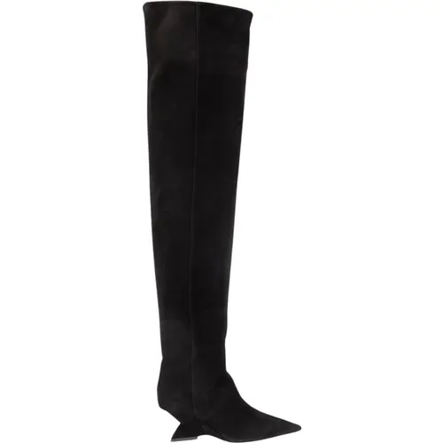 Cheope wedge boots , female, Sizes: 3 UK, 4 UK, 5 UK - The Attico - Modalova
