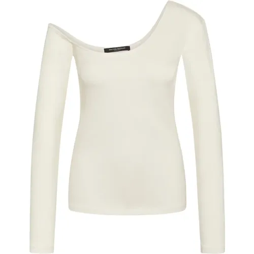 Women Luteabbcelisa Top Snow , female, Sizes: S, XS, XL, L, M - Bruuns Bazaar - Modalova