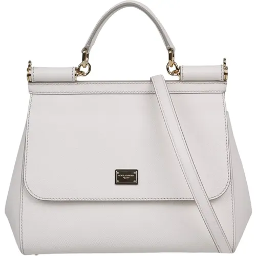 Medium Sicily handbag , female, Sizes: ONE SIZE - Dolce & Gabbana - Modalova