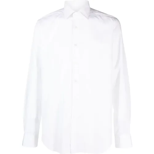 Italian Cotton Dress Shirt , male, Sizes: 2XL - Xacus - Modalova