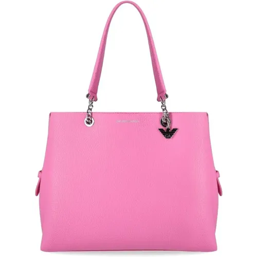 Charm Shopping BAG , female, Sizes: ONE SIZE - Emporio Armani - Modalova