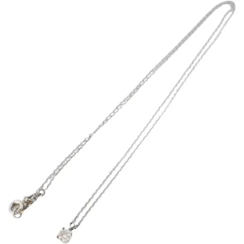 Pre-owned Platinum necklaces , female, Sizes: ONE SIZE - Tiffany & Co. Pre-owned - Modalova