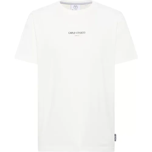 Salvador Basic Line T-Shirt - carlo colucci - Modalova