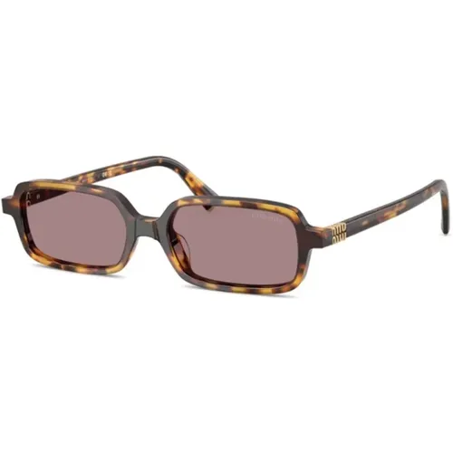 MU 11Zs 14L20I Sunglasses , female, Sizes: 51 MM - Miu Miu - Modalova