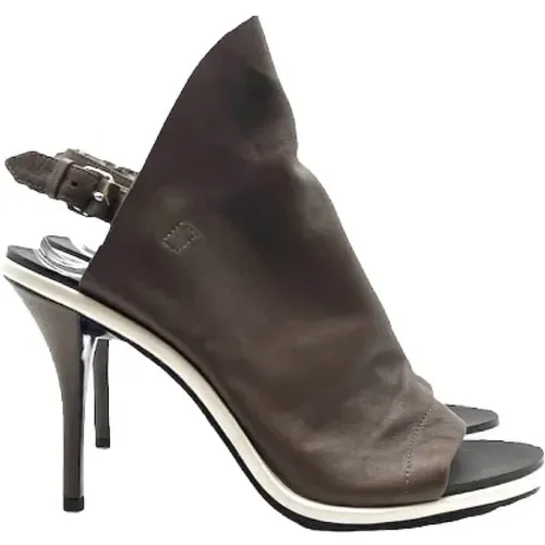 Pre-owned Fabric heels , female, Sizes: 5 1/2 UK - Balenciaga Vintage - Modalova