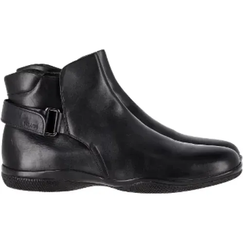 Pre-owned Leder boots , Herren, Größe: 41 EU - Prada Vintage - Modalova