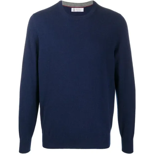 Cashmere Knitwear , male, Sizes: XL, 2XL, 3XL - BRUNELLO CUCINELLI - Modalova