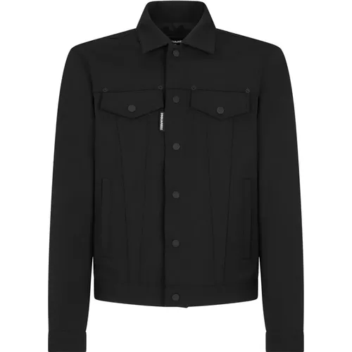 Coats , male, Sizes: XL - Dsquared2 - Modalova