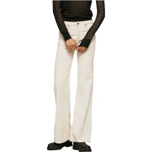 Willa Cord Pants , female, Sizes: W24 L30, W30 L30, W29 L30, W28 L30, W26 L30, W25 L30, W27 L30 - Pepe Jeans - Modalova