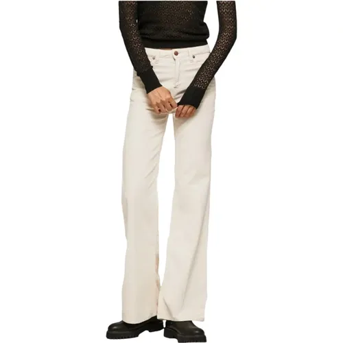 Willa Cord Pants , female, Sizes: W24 L30, W30 L30, W29 L30, W28 L30, W26 L30, W27 L30 - Pepe Jeans - Modalova