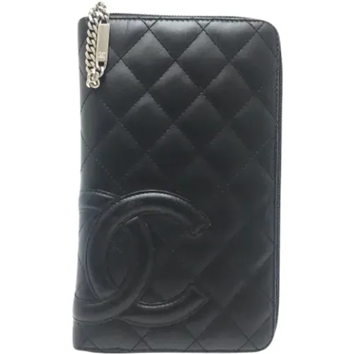 Pre-owned Leather wallets , female, Sizes: ONE SIZE - Chanel Vintage - Modalova