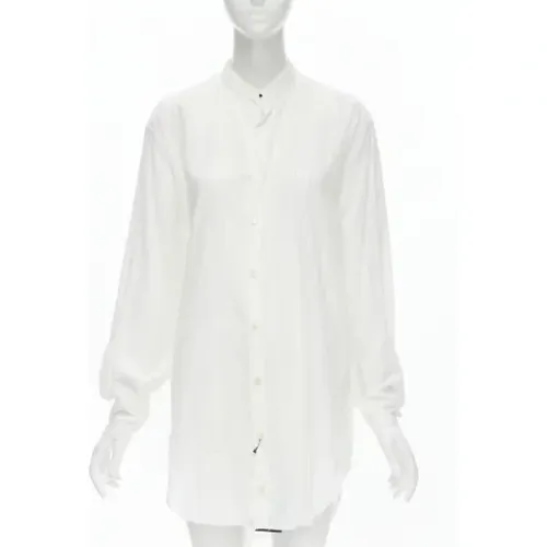 Pre-owned Cotton tops , female, Sizes: S - Saint Laurent Vintage - Modalova