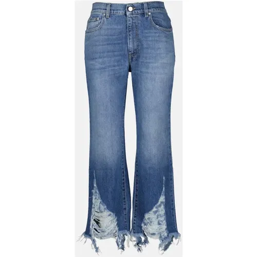 Vintage Straight Leg Jeans , Damen, Größe: W26 - Stella Mccartney - Modalova